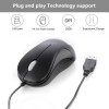 Computer Mini USB Wired Optical Mouse Portable for Laptop, Notebook, MacBook
