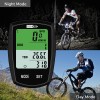 SOON GO Bicycle Speedometer Wireless Bike Computer Cadence IPX6 Waterproof Bike Odometer Speedometer Multi-Functions with Backlight, Temperature, Bicycle A/B, Stop Watch, Calorie Counter
