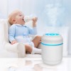 SOON GO Cool Air Mist Ultrasonic Humidifier with Color Lights USB Fan Desktop Can Humidifier 200ML Portable Purifier for Cars, Office, Home, Bedroom, Travel and More SOON GO Cool Air Mist Ultrasonic Humidifier with Color Lights USB Fan Desktop Can Humidifier 200ML Portable Purifier for Cars, Office, Home, Bedroom, Travel and More