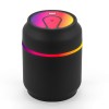SOON GO Cool Air Mist Ultrasonic Humidifier with Color Lights USB Fan Desktop Can Humidifier 200ML Portable Purifier for Cars, Office, Home, Bedroom, Travel and More SOON GO Cool Air Mist Ultrasonic Humidifier with Color Lights USB Fan Desktop Can Humidifier 200ML Portable Purifier for Cars, Office, Home, Bedroom, Travel and More