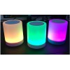 Night Light Bluetooth Speakers,Hi-Fi Portable Wireless Stereo Speaker with Touch Control 7 Dimmable Color LED Table Lamp with TF Card/AUX-IN Supported,Best Gift for Women and Children 