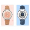 New Arrival Volcanic Pattern Fashion Quartz Waterproof Geninue Leather Wristwatch
