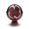 Battery Operated Fan, 2 in 1 - Clip and Desk Fan, Portable/Rechargeable/Desk/Stroller Fan with 360 Degree Rotation, 4000mAh Battery for Baby Stroller, Car, Gym, Office, Outdoor, Traveling, Camping