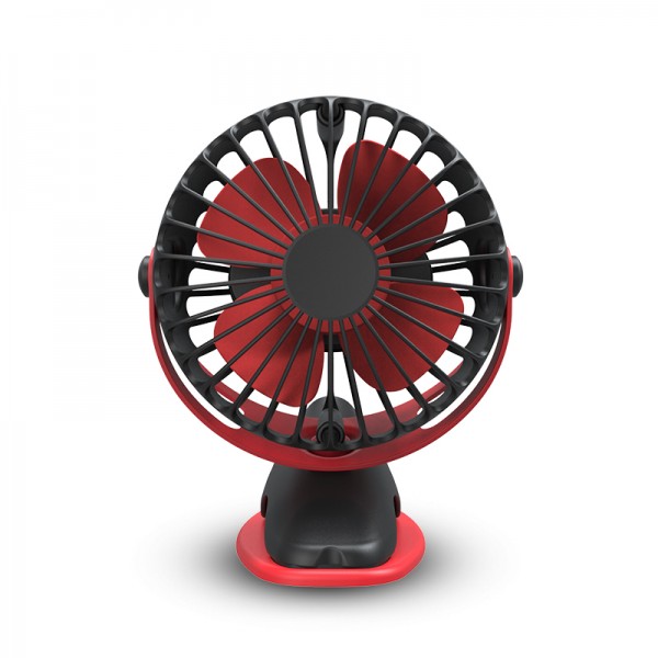 Battery Operated Fan, 2 in 1 - Clip and Desk Fan, Portable/Rechargeable/Desk/Stroller Fan with 360 Degree Rotation, 4000mAh Battery for Baby Stroller, Car, Gym, Office, Outdoor, Traveling, Camping