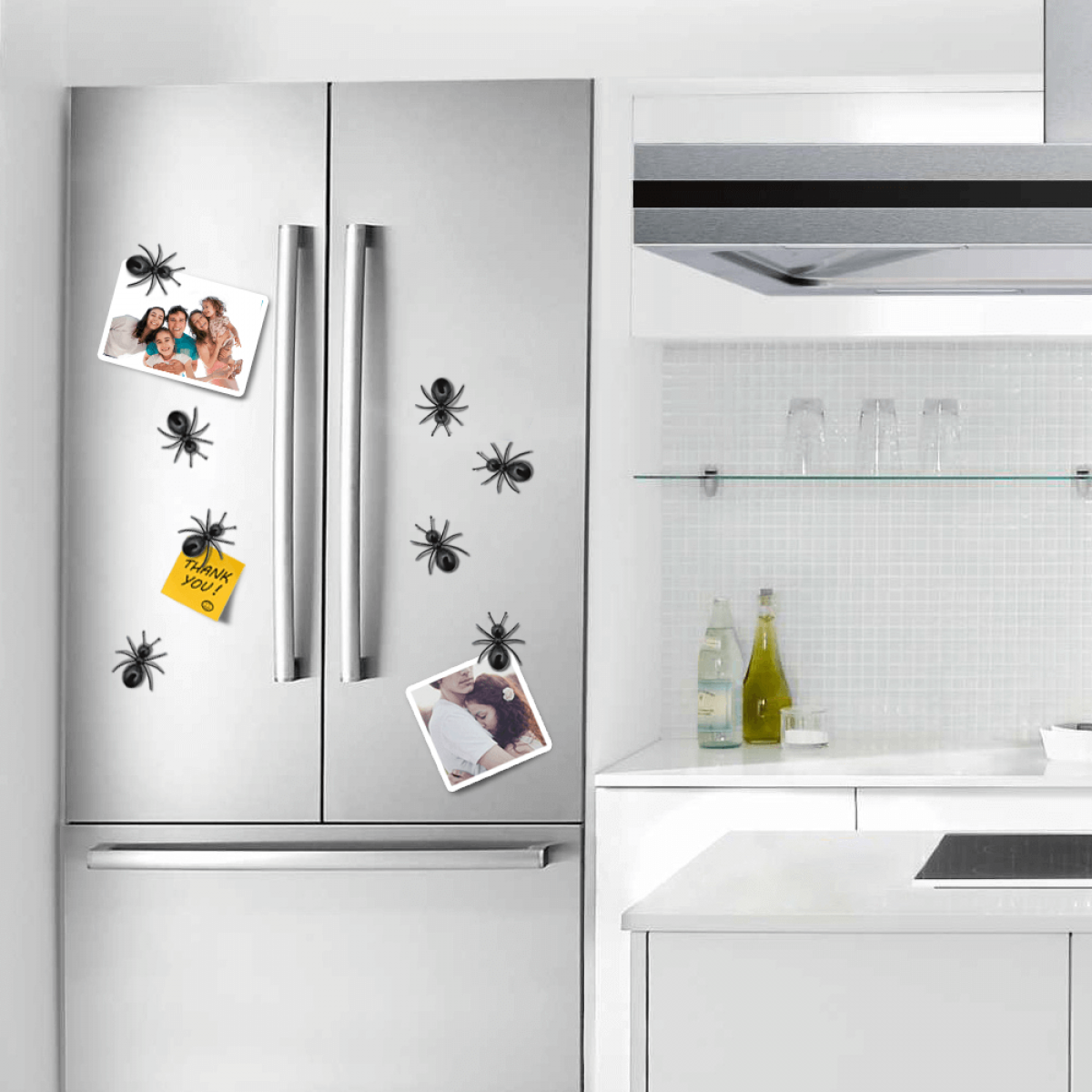 3D Ants Refrigerator for Kids Set of 8 Decorative Cute Ant Fridge as