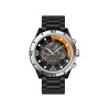 Mens personality sports quartz watch steel band waterproof wrist watch
