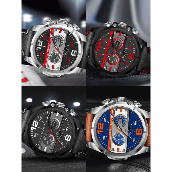 Mens Sports Watch Round Dial Personalized High Quality Watch Accessory