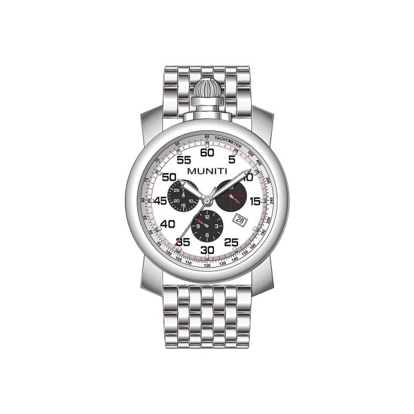 Mens Quartz Watch Sub-dials High Quality Waterproof Stylish Watch