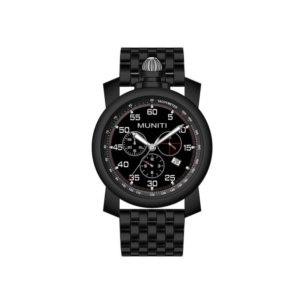 Mens Quartz Watch Sub-dials High Quality Waterproof Stylish Watch