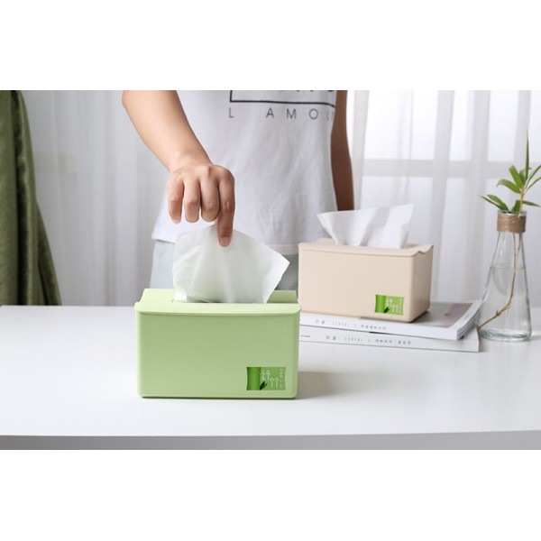 Bamboo Fiber Elevated Tissue Box Creative Lifting Tissue Box Creative environmentally Friendly Material