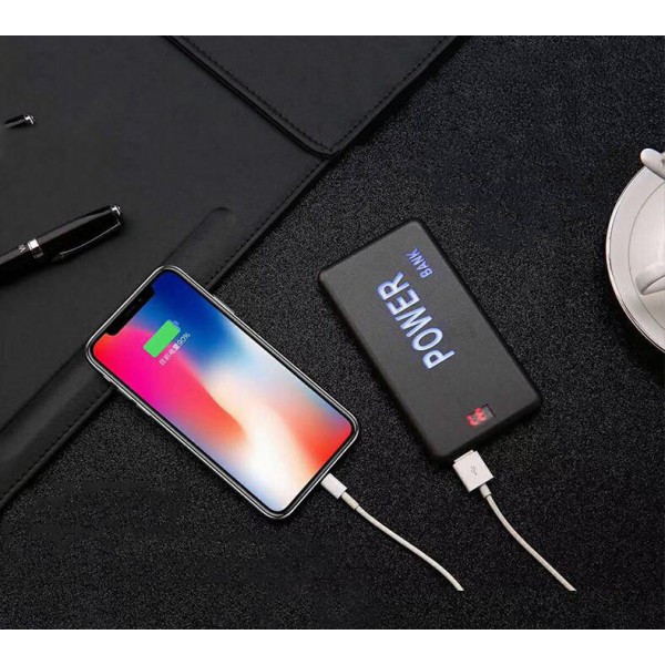 5000mAh Power Bank, External Battery Pack LED Portable Charger Lightweight USB Power Bank Ultra Slim Charger Compatible for iPhone, Android, Samsung Galaxy,   iPad & More Devices