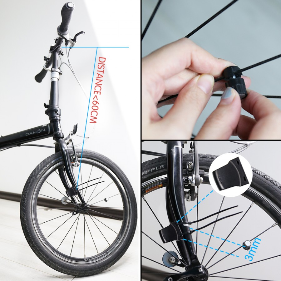 SOON GO Bike Computer Wireless Waterproof MPH&KM Cycle Speedometer