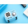 Bluetooth Retro Speaker, Wireless Mini Vintage Speaker with TF Card Slot,Hands-Free Call,Built-in Mic for Travel, Home, Beach, Kitchen, Outdoors