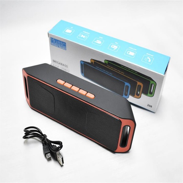 Bluetooth Speaker FM Radio Wireless for Outdoor Partying, Camping, Hiking, Biking and Indoor