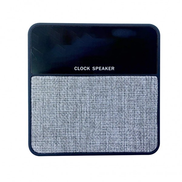Compatible with FM TF Audio InputClock Speaker Mini T1 Fabric Alarm Clock Card Wireless Bluetooth Speaker